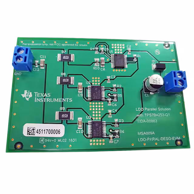 LDO-PARAL-DESG-EVM Texas Instruments  Cartes d'évaluation - Régulateurs de tension linéaires